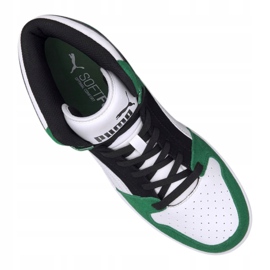 Puma Rebound LayUp Sd M 370219-05 valkoinen musta vihreä 2