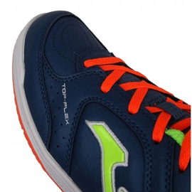 Joma Top Flex 2033 Jr TPJS.2033.IN jalkapallokengät tummansininen tummansininen 1
