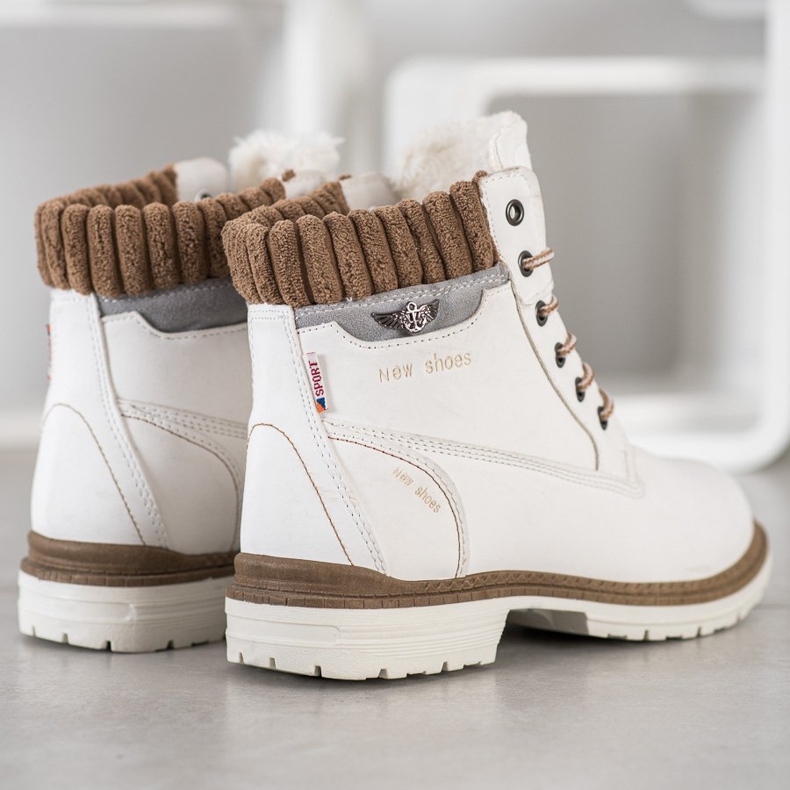 SHELOVET Uudet kengät vaelluskengät valkoinen 2