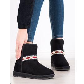 Bona Mukluki koristeella musta 1