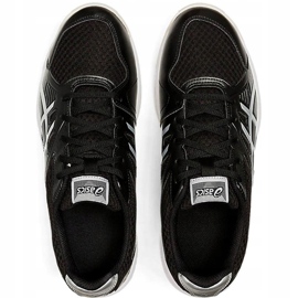 Asics Upcourt 3, mustat 1071A019 005 miesten lentopallokengät 1
