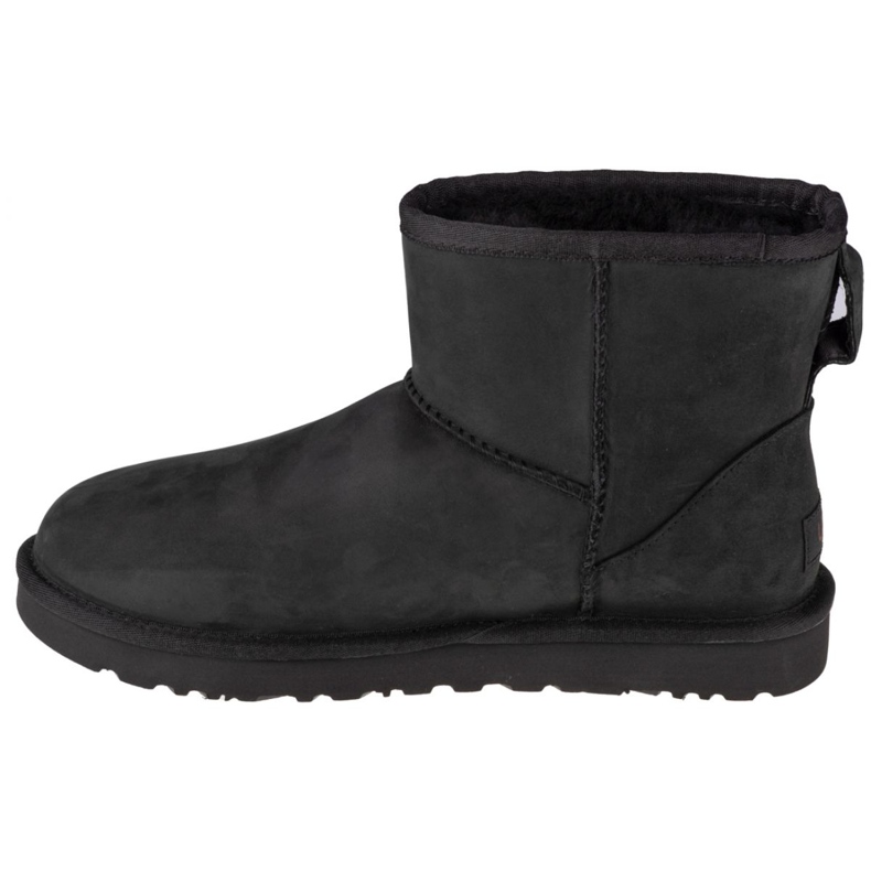 Saappaat Ugg W Classic Mini Leather W 1016558-BLK musta 1