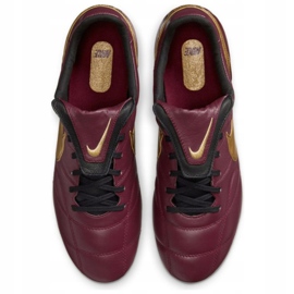 Nike Nike Premier Ii Fg M 917803 690 jalkapallokengät burgundia, kultaa punainen 1