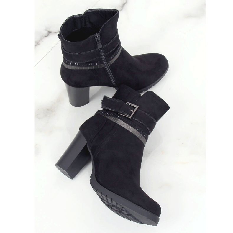 Mustat korkokengät BH126-KB Musta 1