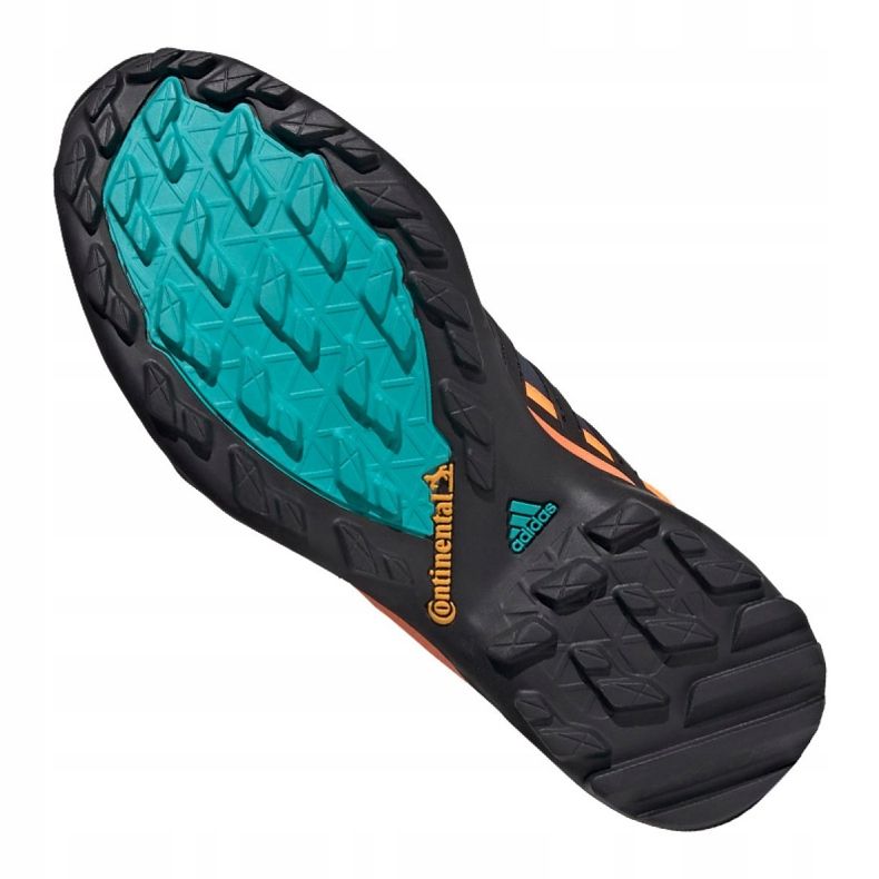 Adidas Terrex Swift R2 Mid Gtx M FV6840 kengät musta oranssi harmaa vihreä 1