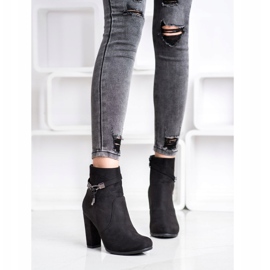 Abloom Tyylikkäät mokkanahkakengät musta 1 Abloom Tyylikkäät mokkanahkakengät musta 1