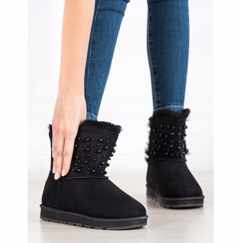 Bona Mukluki helmillä musta 1