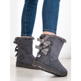 Bona Harmaa Mukluki jousilla 1