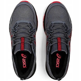 Miesten Asics Gel Venture 8 -juoksukengät harmaa-punainen 1011A824 020 1