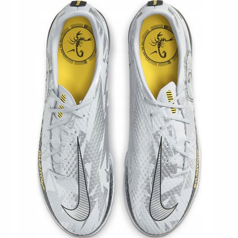 Nike Phantom Gt Scorpion Academy Tf M DA2262 001 jalkapallokengät harmaa monivärinen 1