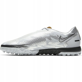 Nike Phantom Gt Scorpion Academy Tf M DA2262 001 jalkapallokengät harmaa monivärinen 2