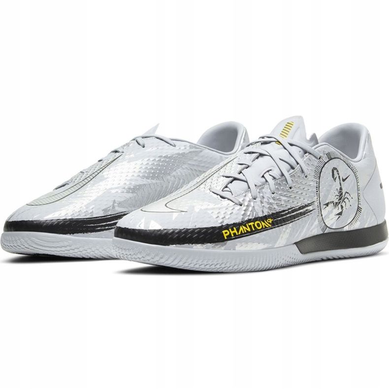 Nike Phantom Gt Scorpion Academy Ic M DA2265 001 jalkapallokengät harmaa monivärinen 1