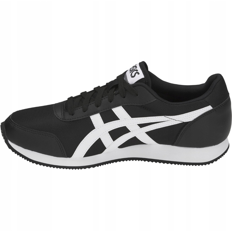 Asics Curreo Ii mustavalkoinen 1191A157 002 miesten kengät 1