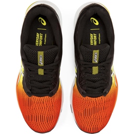 Miesten juoksukengät Asics Gel Pulse 11 musta ja oranssi 1011A550 800 monivärinen 1