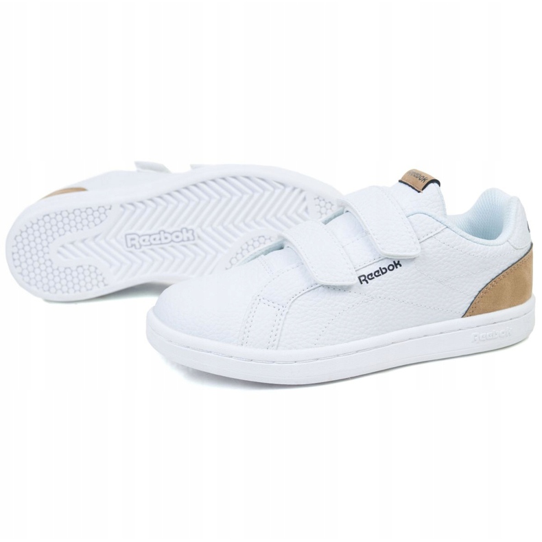 Reebok Royal Comp Cln 2V Jr DV4152 valkoinen punainen 1