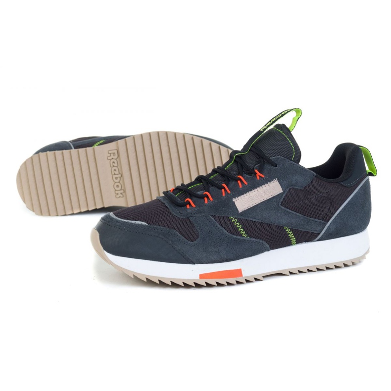 Reebok Cl Nahka Ripple Trail M EG6473 tummansininen 1