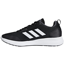 Mustat adidas Cf Element Race miesten juoksukengät DB1459 1