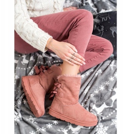 SHELOVET Muodikas Mukluki vaaleanpunainen 1