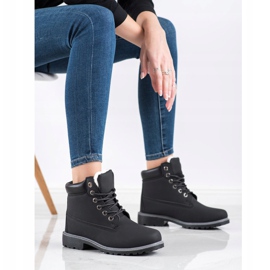 SHELOVET Casual Trappers musta 1