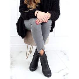 Mustat naisten mustat saappaat 1268J24 Musta 1