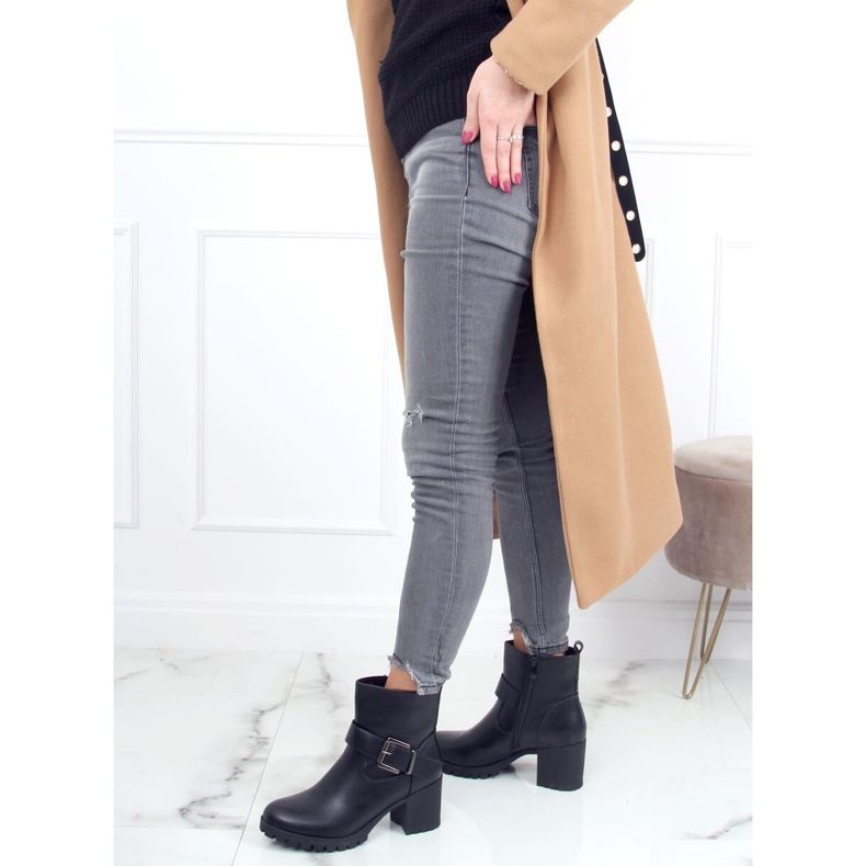 Mustat korkokengät 7956-GA Musta 2