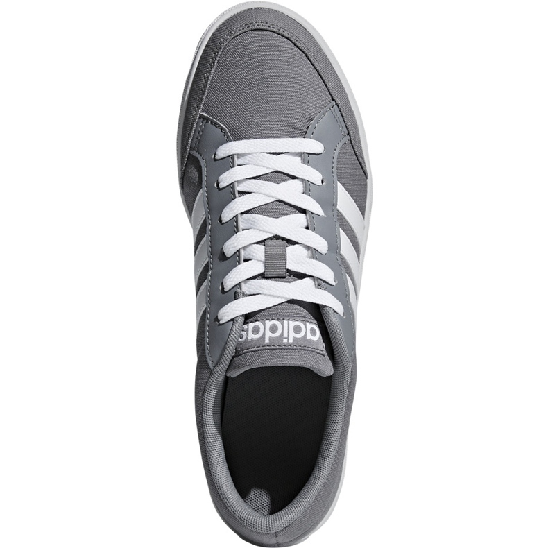 Harmaat Adidas Vs Set miesten kengät AW3892 valkoinen 1