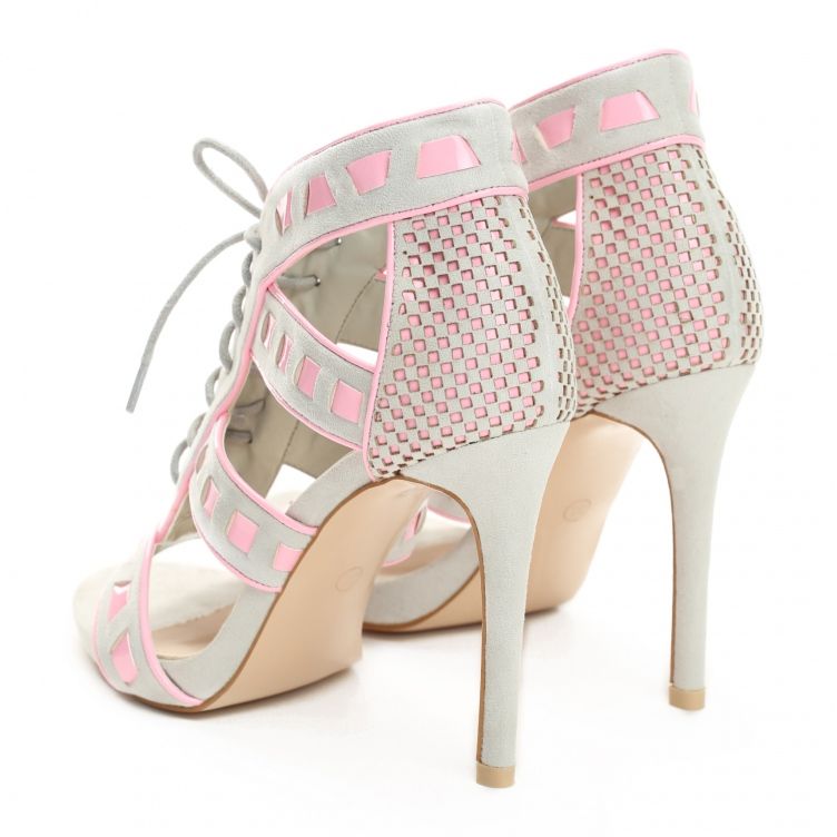 Vices Ruuvit 1436-7 L Harmaa 36 41 vaaleanpunainen 1