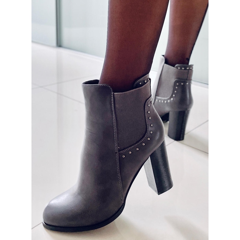 Klassiset harmaat korkokengät harmaa 88097 Harmaa 1