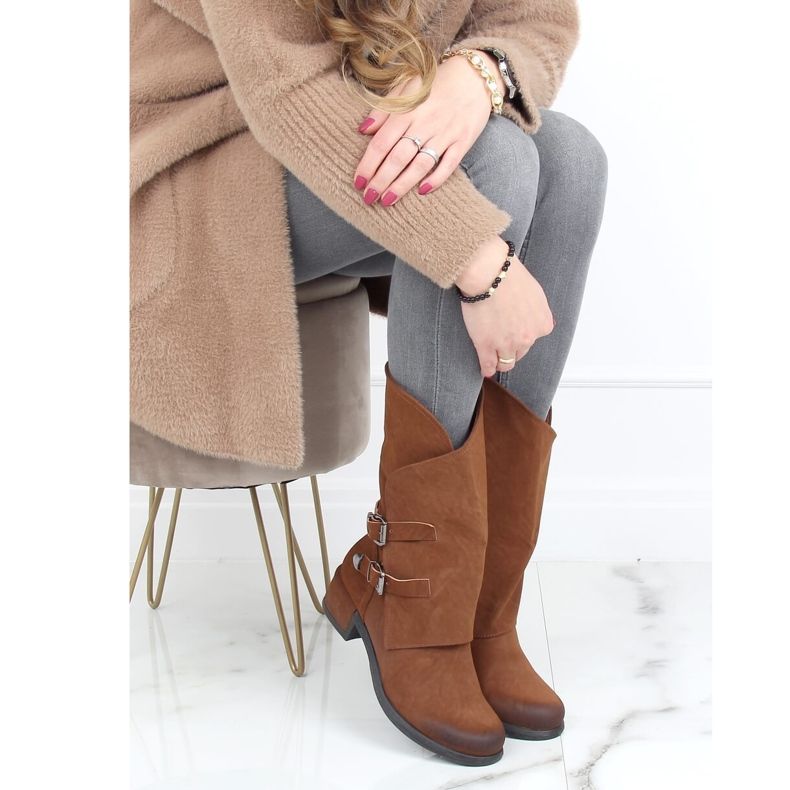 Camel ST-33P Camel sotilaalliset saappaat ruskea 1