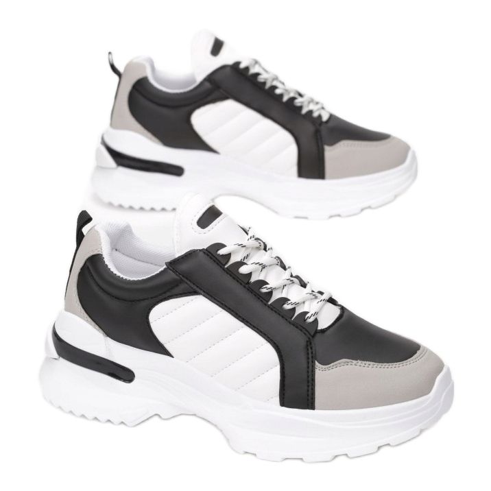 Vices 8554-38-musta valkoinen harmaa 1