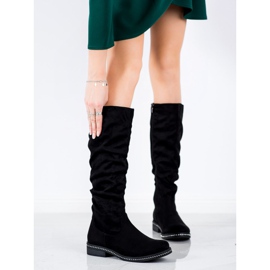 SHELOVET Mokkasaappaat, joissa on kuutiometriä musta 2