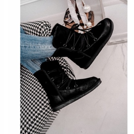 HAN Naisten lumisaappaat turkis musta Ilana 3