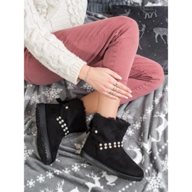 Queentina Musta Mukluki helmillä 2