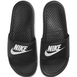Nike Benassi Just Do It naisten tohvelit musta 343881015 1