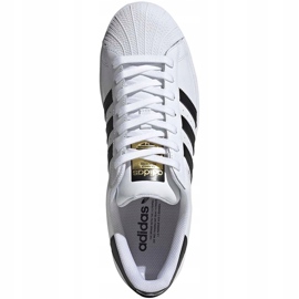 Adidas Superstar valkoiset miesten kengät EG4958 valkoinen musta 1
