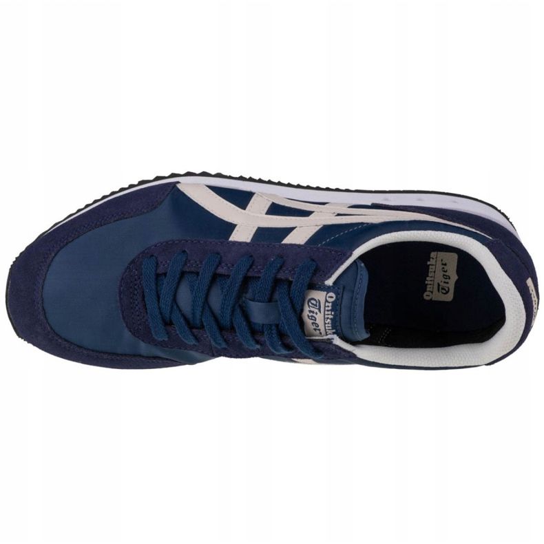 Asics Onitsuka Tiger New York M 1183A205-401 kengät valkoinen tummansininen sininen 2