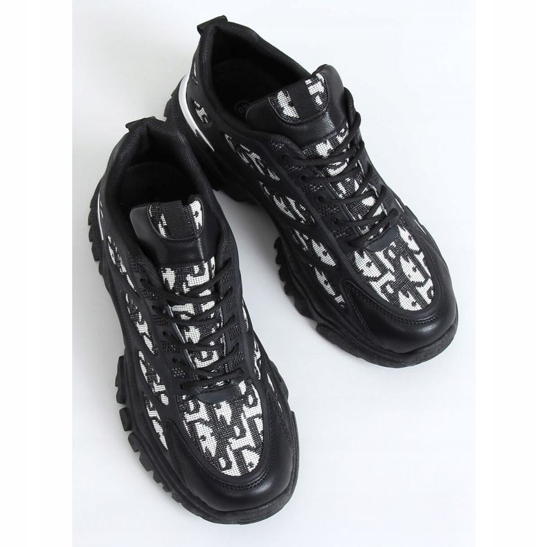 Mustat naisten urheilukengät VL123 Musta 1