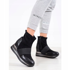 SHELOVET Muodikkaat kiilakengät musta 2