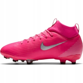 Nike Mercurial Superfly 7 Academy Mg Jr DB5609 611 jalkapallokengät monivärinen vaaleanpunainen 1