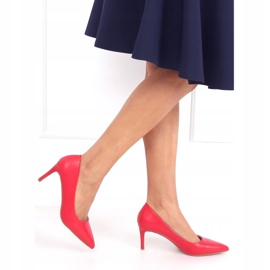 Punainen CD62P Punaiset korkokengät 1