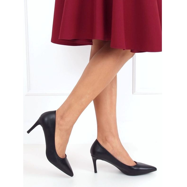 Musta CD62P Matalat korkokengät 1