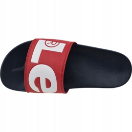 Levi's Levin Batwing Slide Sandaalit 231548-794-87 valkoinen punainen tummansininen 2