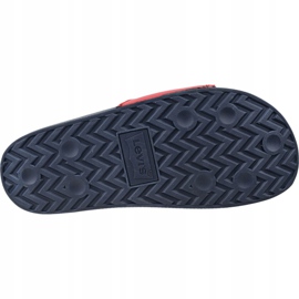 Levi's Levin Batwing Slide Sandaalit 231548-794-87 valkoinen punainen tummansininen 3
