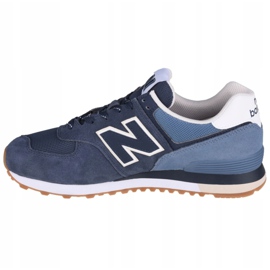 New Balance U ML574GRE kengät valkoinen tummansininen sininen 1