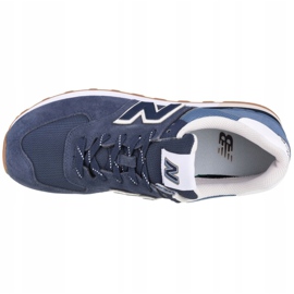 New Balance U ML574GRE kengät valkoinen tummansininen sininen 2