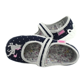 Befado lasten kengät 114X414 tummansininen harmaa 5