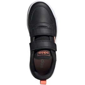 Adidas Tensaur C lasten kengät, musta ja oranssi EF1099 1