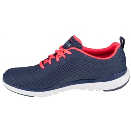 Skechers Flex Appeal 3.0 W 13070-SLTP Kengät punainen laivastonsininen 1