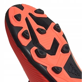 Adidas Nemeziz 19.4 FxG Jr EH0507 jalkapallokengät monivärinen oranssi 5