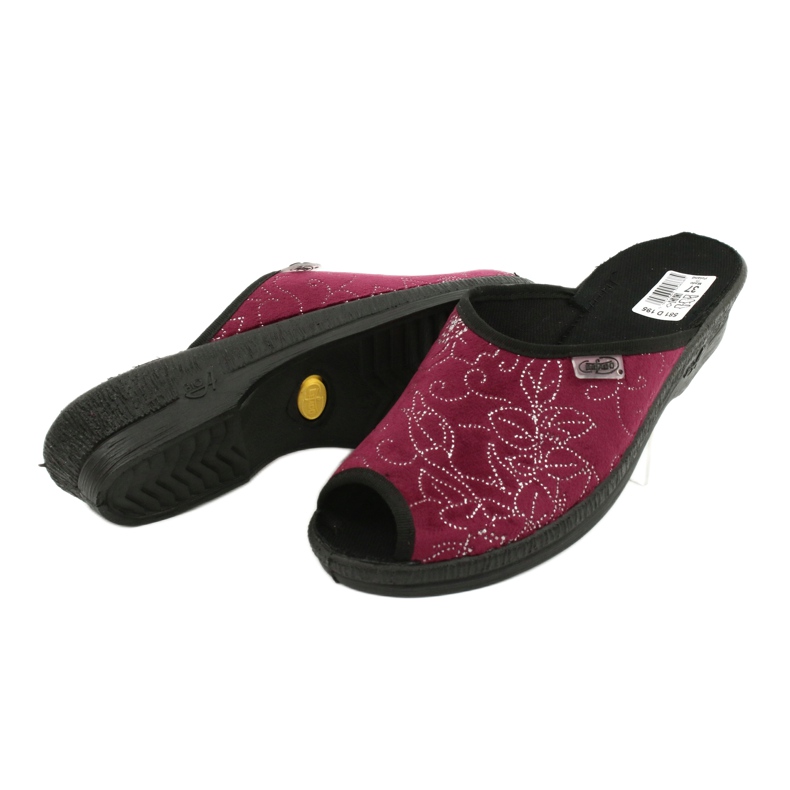 Befado naisten kengät PU 581D195 musta punainen monivärinen 4